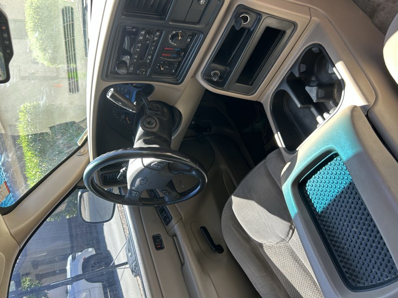 Clean Chevy Tahoe front seat and center console interior